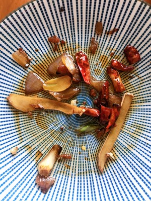 干锅菜花的做法 步骤10