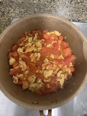 恨不得抱着锅舔的番茄鸡蛋面的做法 步骤5